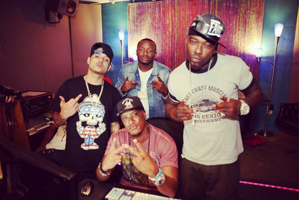 SpaceGoastMusic's tweet photo. In the lab working with @TriggerTreach! #SpaceGoast http://t.co/kdfrPpjrP9