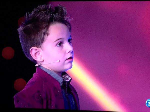 Lo mejor de que acabe YA Pequeños Gigantes es que ya no tendremos que aguantar a este niño.  #FinalPequeñosGigantes