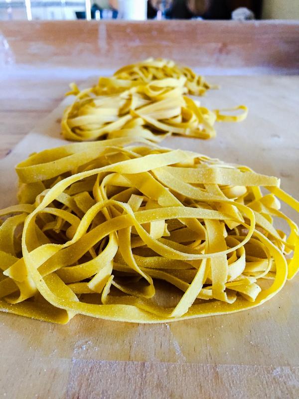 Today at Piedrasassi! Made from our local organically grown Durum and local fresh eggs from Dare to Dream Farms.