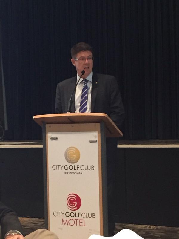 Toowoomba today, meeting with Council and development industry leaders about Infrastructure &amp; growth management.