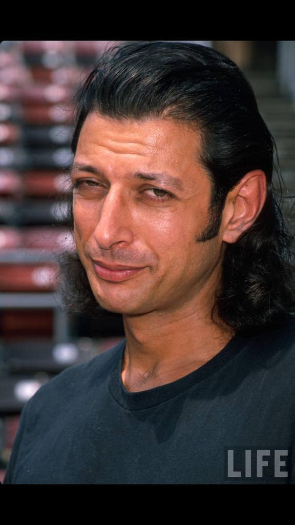 Big happy birthday to the one and only Jeff Goldblum. You are a hero and an inspiration to us all. Thank God for you 