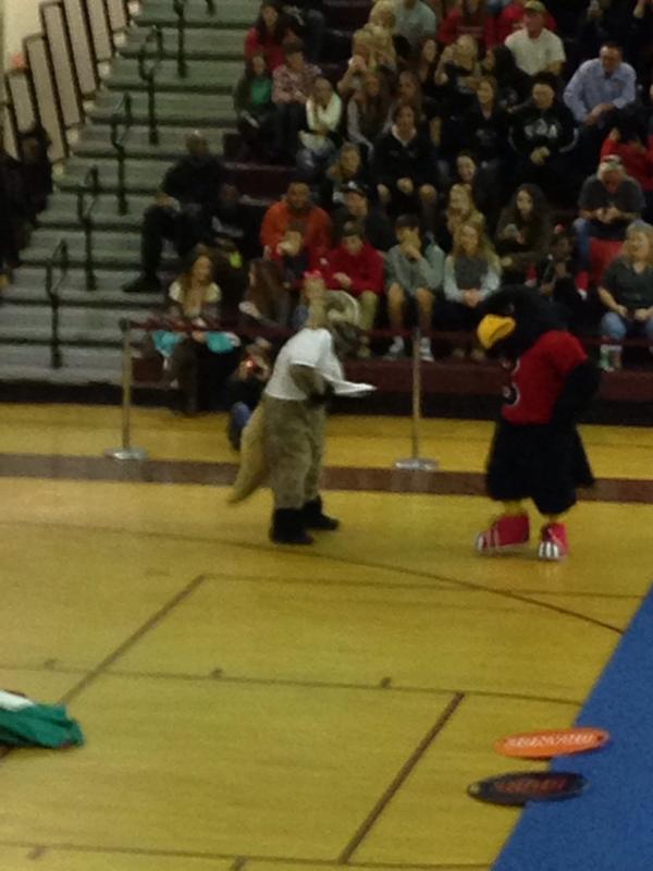 NicholstcTom's tweet photo. @NSHSWolverines Mascot Wins the Dance Off!  #NSCheer #NorthNation #YouMakeUsProud http://t.co/qaIS6qhQwm
