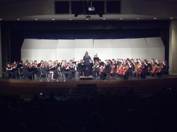 A wonderful choir concert this evening- proud to be a Viking tonight!