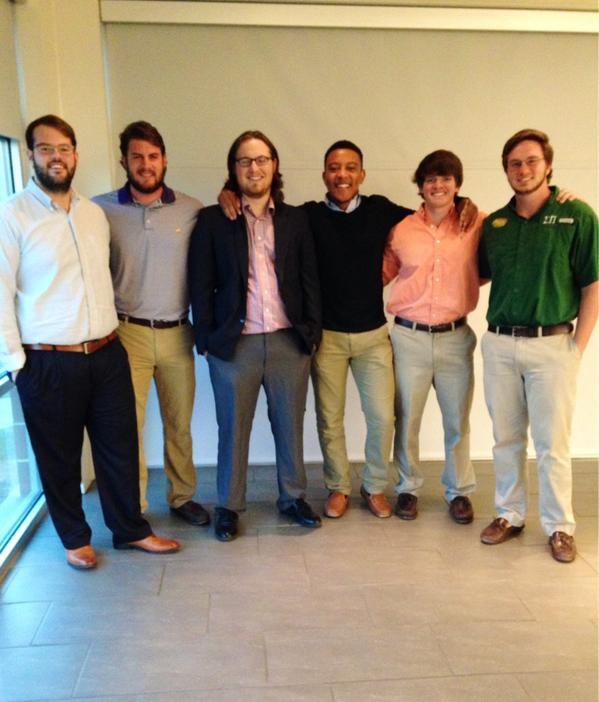 ATUSigmaPi's tweet photo. Celebrating last semester's accomplishment of making the Dean's List tonight at @ATUOrderOfOmega's Scholar Dinner! http://t.co/HfuiXPC6jg