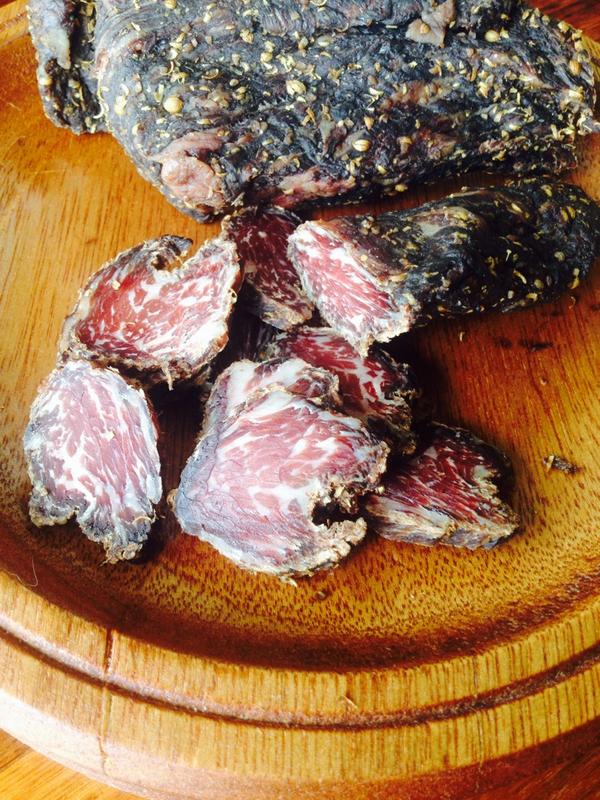 Fresh batch of homegrown Wagyu #biltong. Guaranteed to Melt in your mouth- or your money back!