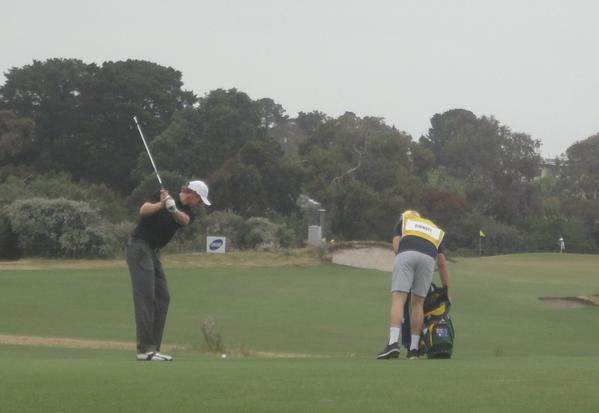 GolfAustVIC's tweet photo. Victorian Todd Sinnott leads on day 1 of Asia Pacfic Am on 67 (-5) @GolfAust @MetropolitanGC @VicInstSport #gotoddy http://t.co/qR75xlL1xX
