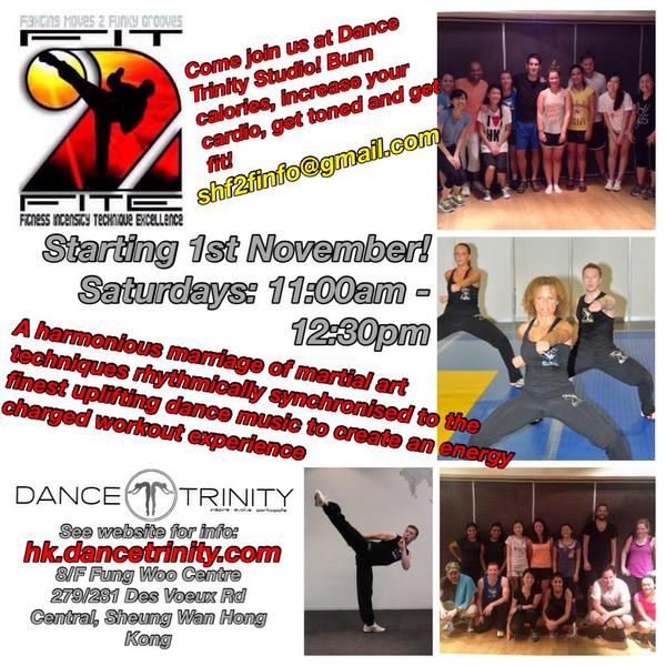 FIT2FITEtmHK's tweet photo. **NewsFlash! New class starts #SheungWan #honkong web: http://t.co/WM2u3KZJDJ new studio. Saturdays 11am. Come join! http://t.co/Wi6fMuMcRp