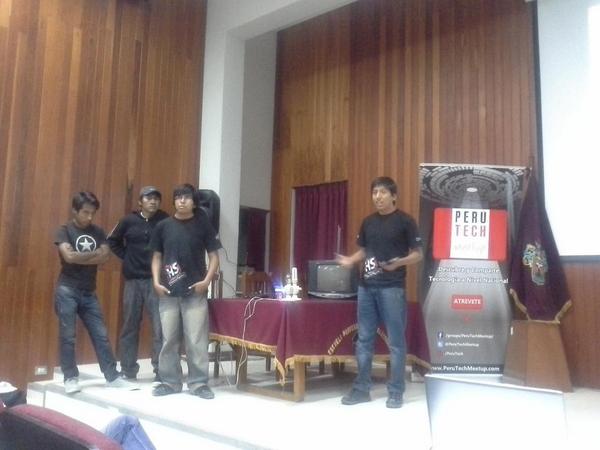 perutechmeetup's tweet photo. Excelento proyecto y manera de crear #Tecnologia #HackspaceArequipa :) http://t.co/sUCC1a2cvt