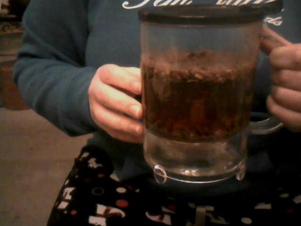 NataliePflugrad's tweet photo. Lovely loose leaf tea =) Teavana Orange blossom. #teaheaven http://t.co/vZaf17rrdg