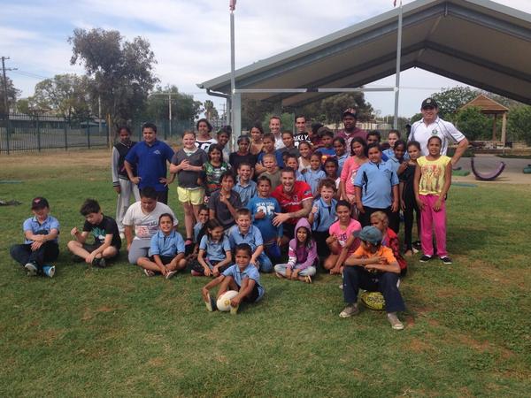 MR_Kiddle's tweet image. A huge thank you to @joel_thompson12 &amp;amp; @BobcatRyan78 for visiting the Outback this week @CountryRL @NRLOneCommunity