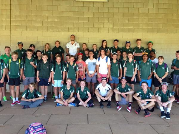 MR_Kiddle's tweet image. A huge thank you to @joel_thompson12 &amp;amp; @BobcatRyan78 for visiting the Outback this week @CountryRL @NRLOneCommunity