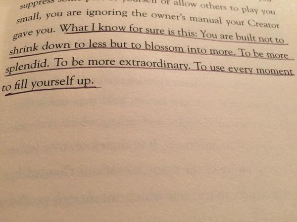 jdishmon's tweet photo. @Oprah_World thank you for this shared lesson! http://t.co/ArIPmnYbmd