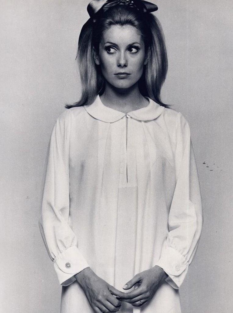 Happy Birthday to Catherine Deneuve. A true style icon who did French right. 