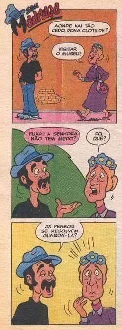 RecantoCH's tweet photo. Tirinha MUSEU, de 1992. Créditos: "Chaves Fotos raras". http://t.co/zN7V3yjbQo