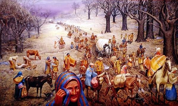 wallyaphug's tweet photo. Placelesness-when a culture has no place to move too. (i,e the trail of tears) http://t.co/ITHR2l3EDb