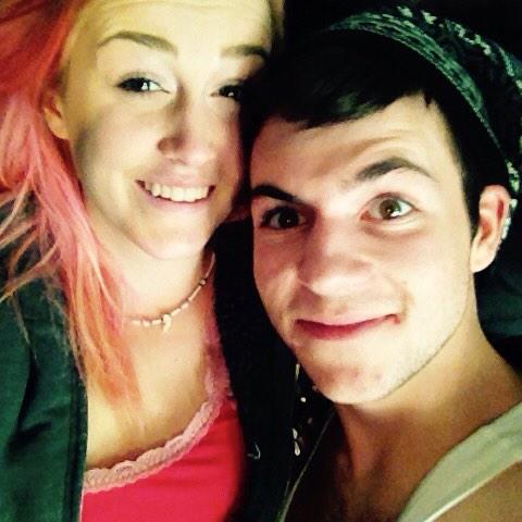 erinnbitchh's tweet photo. Babyyy :* #doinus #loveofmylife #myman 💋💜💙💛 http://t.co/QyHopYLlpX