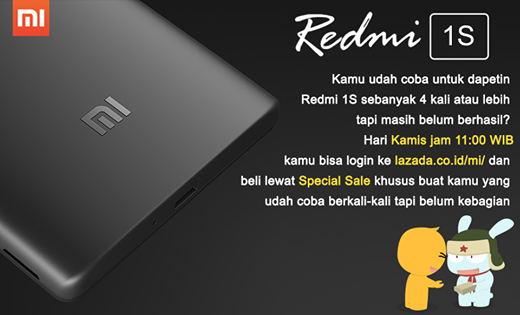 LazadaID's tweet photo. Mau cepet dapet #SpecialSale #Redmi1S? 
Aktifkan #Flashcheckout di -> http://t.co/ALlEJQc5eA http://t.co/mZGucyGn6b