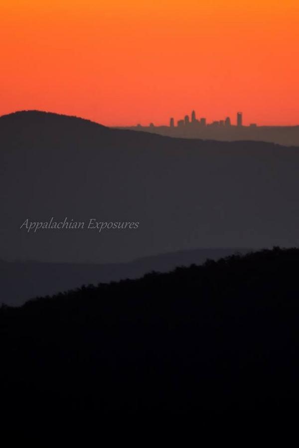 Charlotte Skyline from a distance Multiple shots r/Charlotte