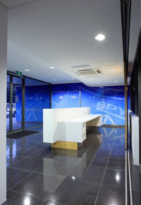 DMGSolutions's tweet image. RFDS WA headquarters new window signage, decals &amp;amp; LED backing walls. For all signage solutions call 1800DMGSOLUTIONS