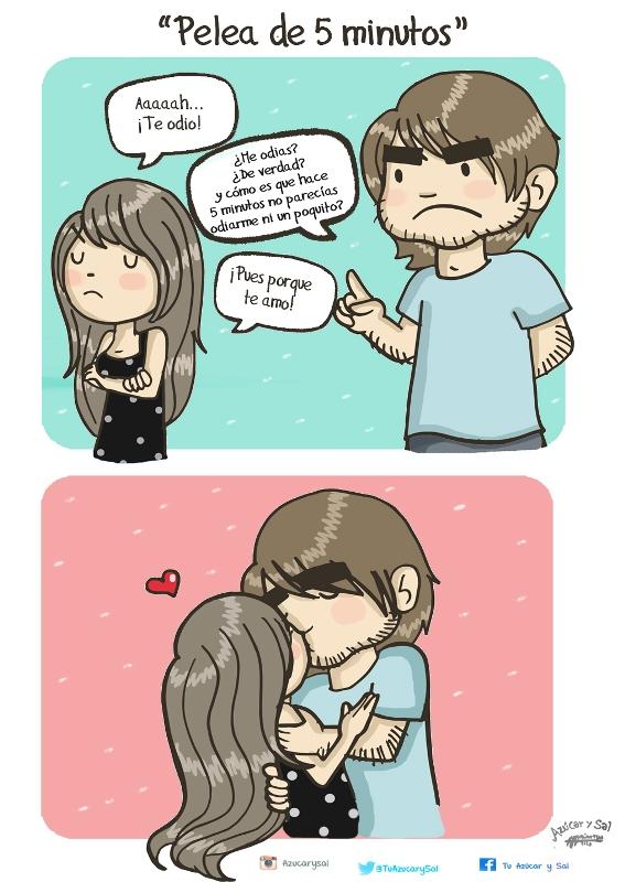 TuAzucarySal's tweet photo. Peleas de 5 minutos... http://t.co/slMUbIGjDW
