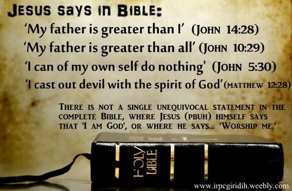 IRPCindia's tweet image. #JesusNotGod