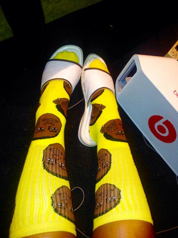 gucci slides with socks