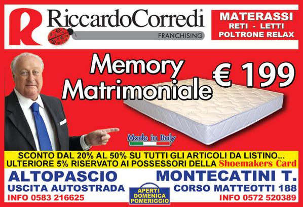 Riccardo Corredi è partners Shoemakers Card. Ecco i dettagli della promozione... shoemakers.it/card.asp