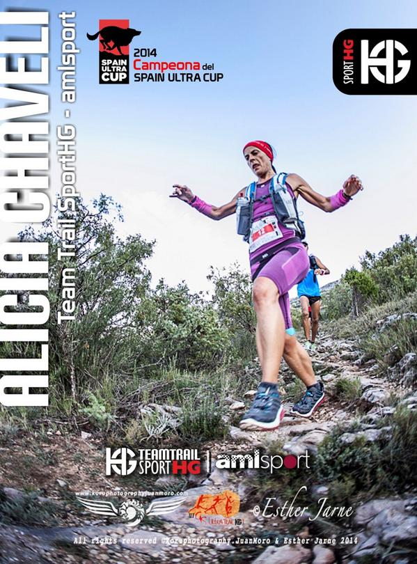 GTPenalara's tweet photo. Suerte a nuestra campeona #gtp14 @sport_hg: #AliciaChaveli Chaveli campeona @spainultracup correra 42k @Mondubertrail http://t.co/pAlfU6Fa0L