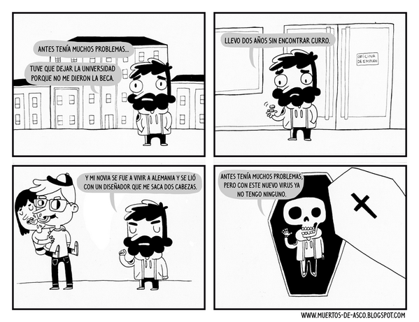 MuertosDeAsco's tweet photo. Por un país con mucho más #Ebola. http://t.co/B36ubM99xV #webcomic http://t.co/tZqyO7xeuS