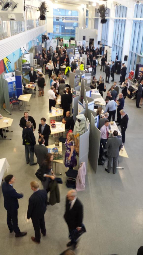 Already getting busy at the <a href="/SellafieldLtd/">Sellafield Ltd</a> EHS&amp;Q Excellence day. Lots of fantastic exhibits demonstrating progress.