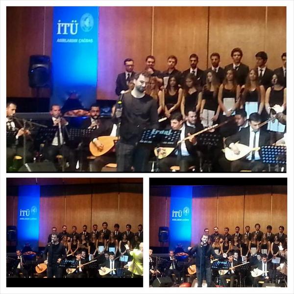 OnurSanFClub's tweet photo. İTÜ Maçka kampüsü konserinde, dinleyiciler Onur'lu türkülerle unutulmaz bir akşam geçirdi 😊 22.10.2014 http://t.co/eVfjDfP54o