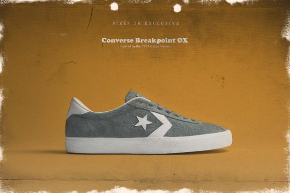 size? on Twitter: "OUT NOW! The Converse Breakpoint OX - size? Exclusive Grey is available now, priced at £60: http://t.co/af00WBedxe