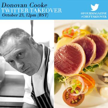 FOURMAGAZINE's tweet photo. Join us TODAY at 12-1pm for @DonovanCooke's #ChefTakeover on FOUR... http://t.co/TMQZW8ZLoL #FOURMagazine http://t.co/QHp0ouQTNW