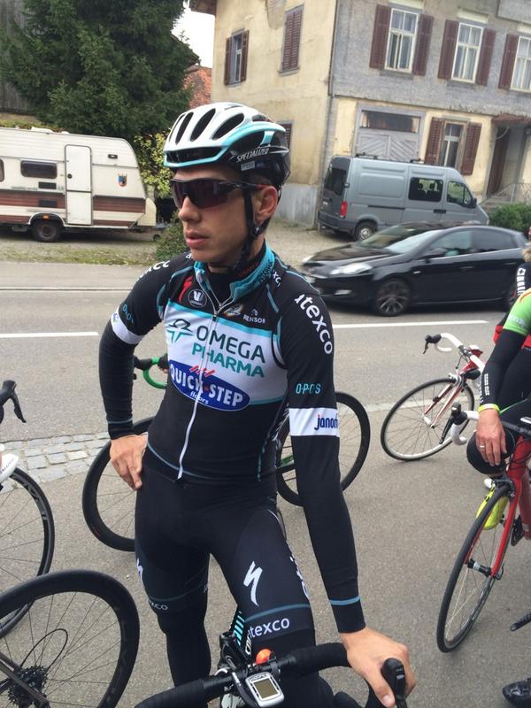 Great ride with Tony Martin last week. #truegentleman