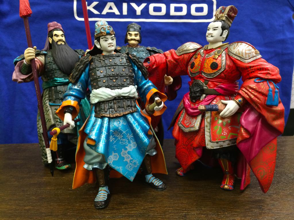 川本喜八郎コレクション 三国志 豪華５英傑BOX 海洋堂 フィギュア 付属品あり 川本喜八郎コレクション 三国志 豪華5英傑BOX 海洋堂