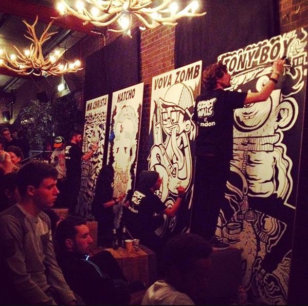 dariagolos's tweet photo. Thanks @thesecretwalls for such an awesome event. #secretwalls #paintjam #eastlondon http://t.co/ZqMsPxymu5