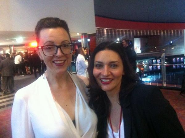 VenusYoga's tweet photo. @ToaFraser. I forgive you for #PureandDeep. Met Mia Blake and her playing me is cool. Can u see @stanwalker in white? http://t.co/TFTrDmkQLE