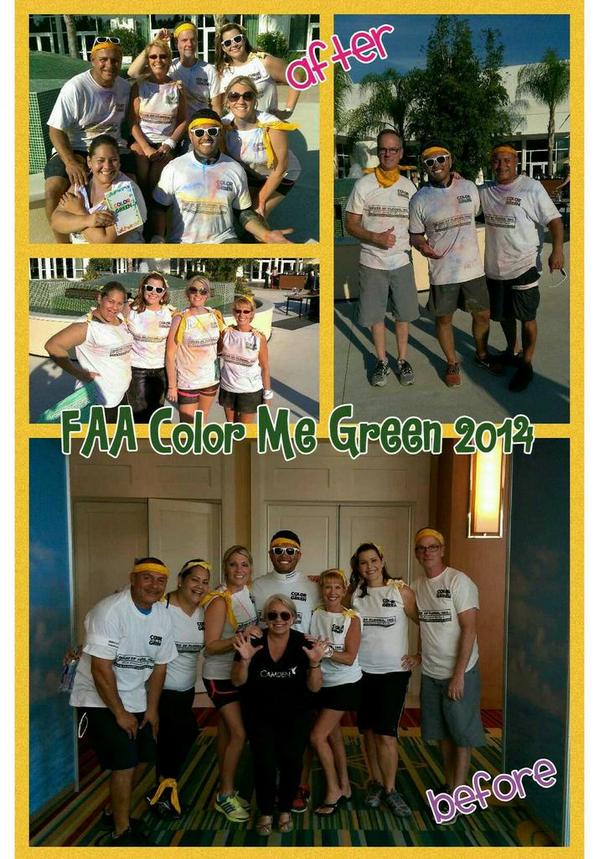 SoccerMomFL's tweet photo. TROC Team @CindyFredlund rep'd @CamdenLiving at @FLApartments  #ColorMeGreen #competition 2014 #LightningStrikes http://t.co/4o98aKPMqP