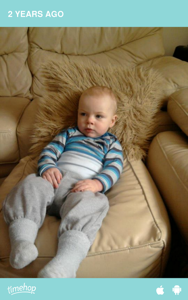 beckycasey's tweet photo. Not much has changed Al, here's the day I got back from Rhodes 2 years ago. You still hog the tele and have your ... http://t.co/3YCZD40Wek