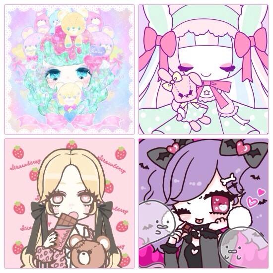 ♡お知らせ♡  10月25日〜27日まで三日間デザインフェスタギャラリーにてTwinkleSugar展示会をします!夕方まで開いているのでぜひぜひ遊びに来て下さい、合言葉でチロルチョコプレゼントも♡! 