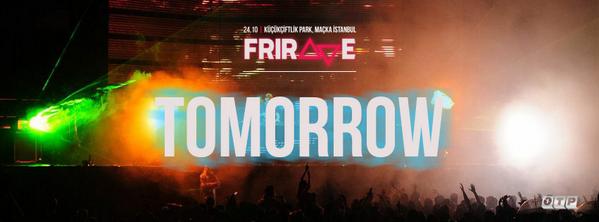 Tomorrow ▲▼ with <a href="/SandervanDoorn/">Sander van Doorn</a> <a href="/ChocolatePuma/">Chocolate Puma</a> <a href="/JazVonD/">Jaz Kuyper</a> <a href="/WolfsonMusic/">WOLFSON</a> and <a href="/djfesto/">djfesto</a>! #Frirave