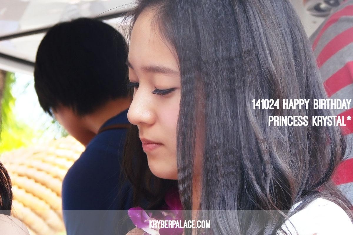 Happy Birthday Krystal Jung, our ONE and ONLY Princess! <3 