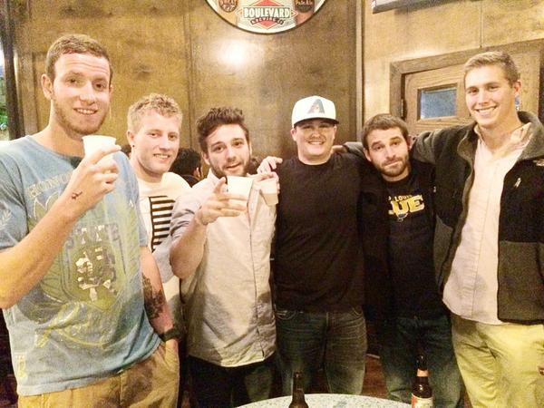tnturnbough's tweet photo. Homecoming wkend started a little early @sheldon_jesse @MikeStolle32 http://t.co/DlWpUBegtc
