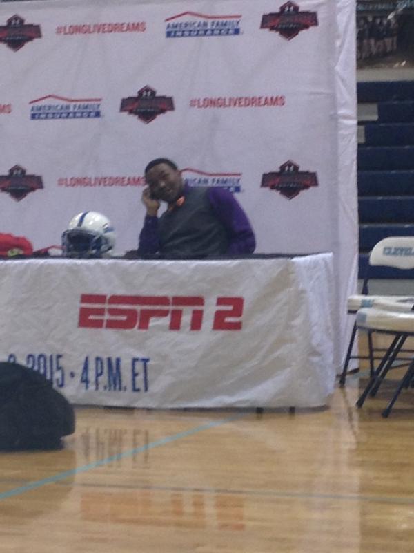 @HighlightReal90 before getting his under armour all American jersey!