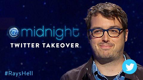 midnight's tweet image. WHAAAT? Tonight at 8:30 PT/11:30 ET @jonahray takes over! You can ask him anything you like w/ the hashtag #RaysHell!