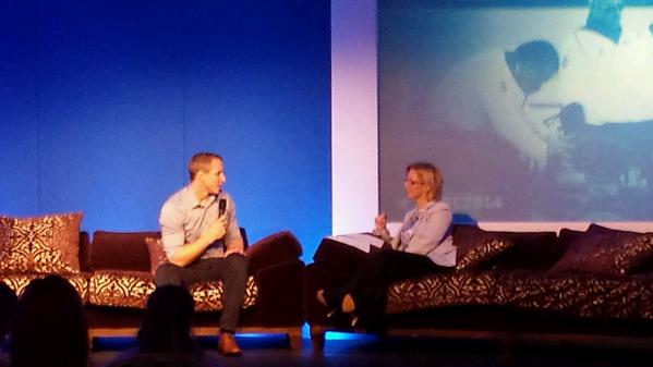 sportscotland's tweet photo. @Euan_Burton says success came from optimising conditions for each athlete not just training as hard as poss #HPC2014 http://t.co/mJUOJItyRG