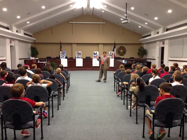 Mrs_Davis_3rd's tweet photo. Touring the city of Burleson today! First stop - talking with the mayor! http://t.co/OZ3qIyQErr