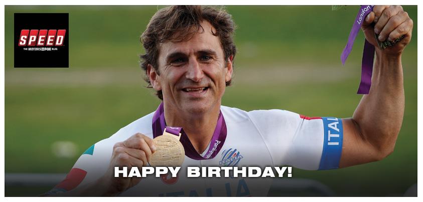 To wish Alex Zanardi a HAPPY BIRTHDAY!! 