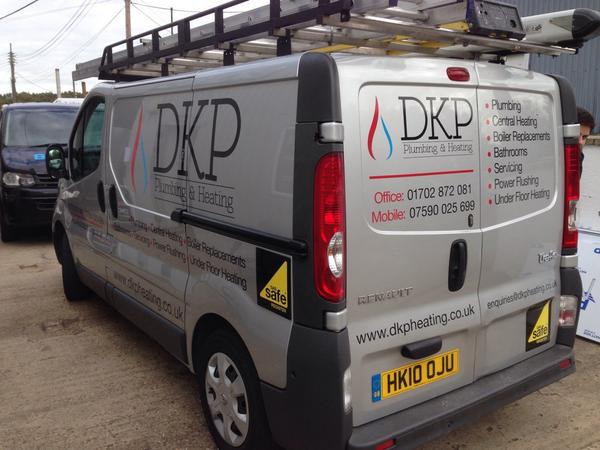 BizImageDan's tweet image. This mornings work! DKP plumbing and heating @BizImageAndy