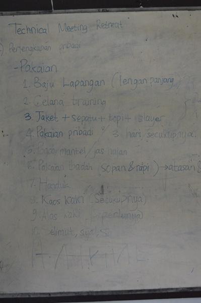 panretsmansa's tweet photo. nih yang lagi prepare buat retreat besok :3 http://t.co/HuNqvKO5K5